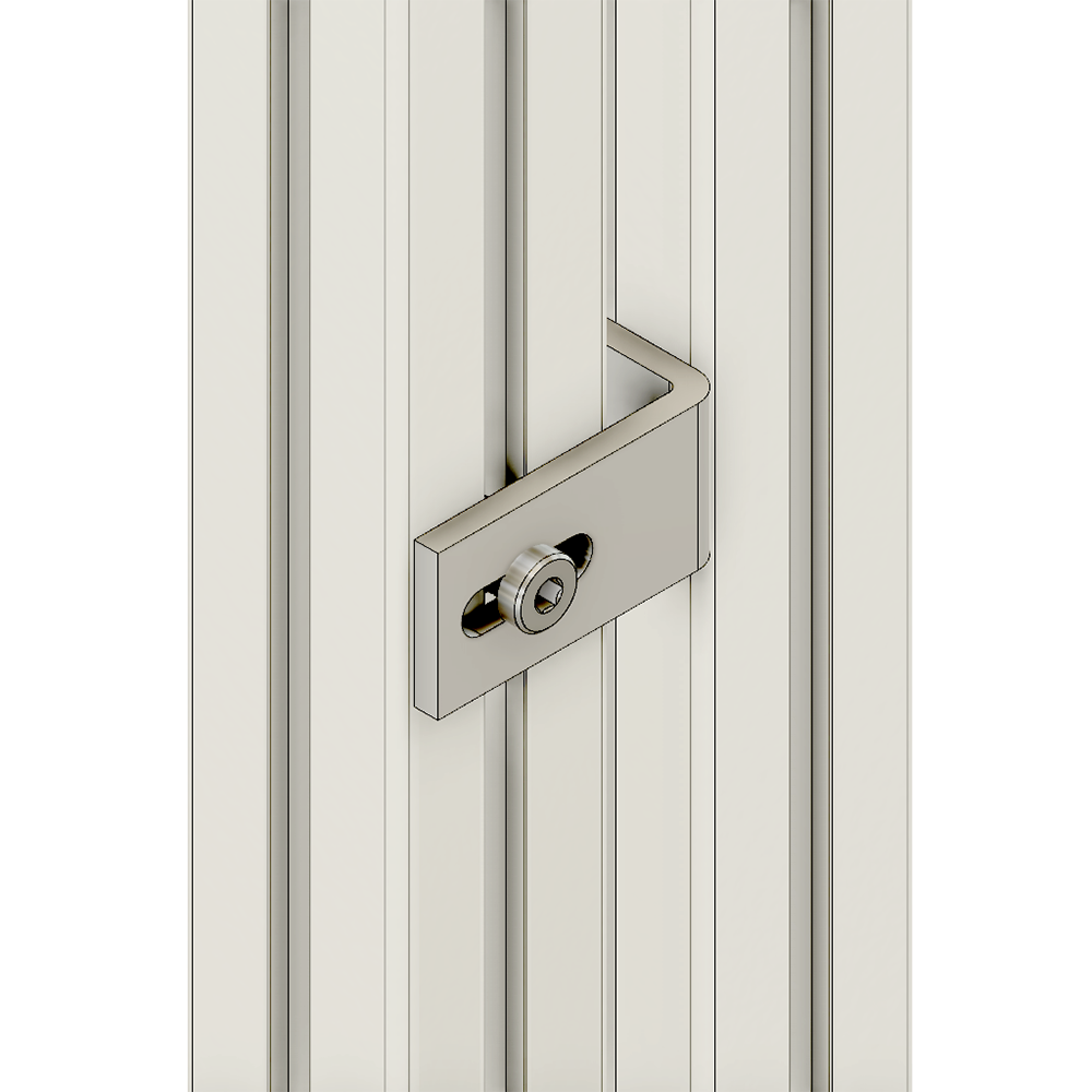 41-420-1 MODULAR SOLUTIONS ALUMINUM BRACKET<br>GUARD UNIT FIXING ANGLE